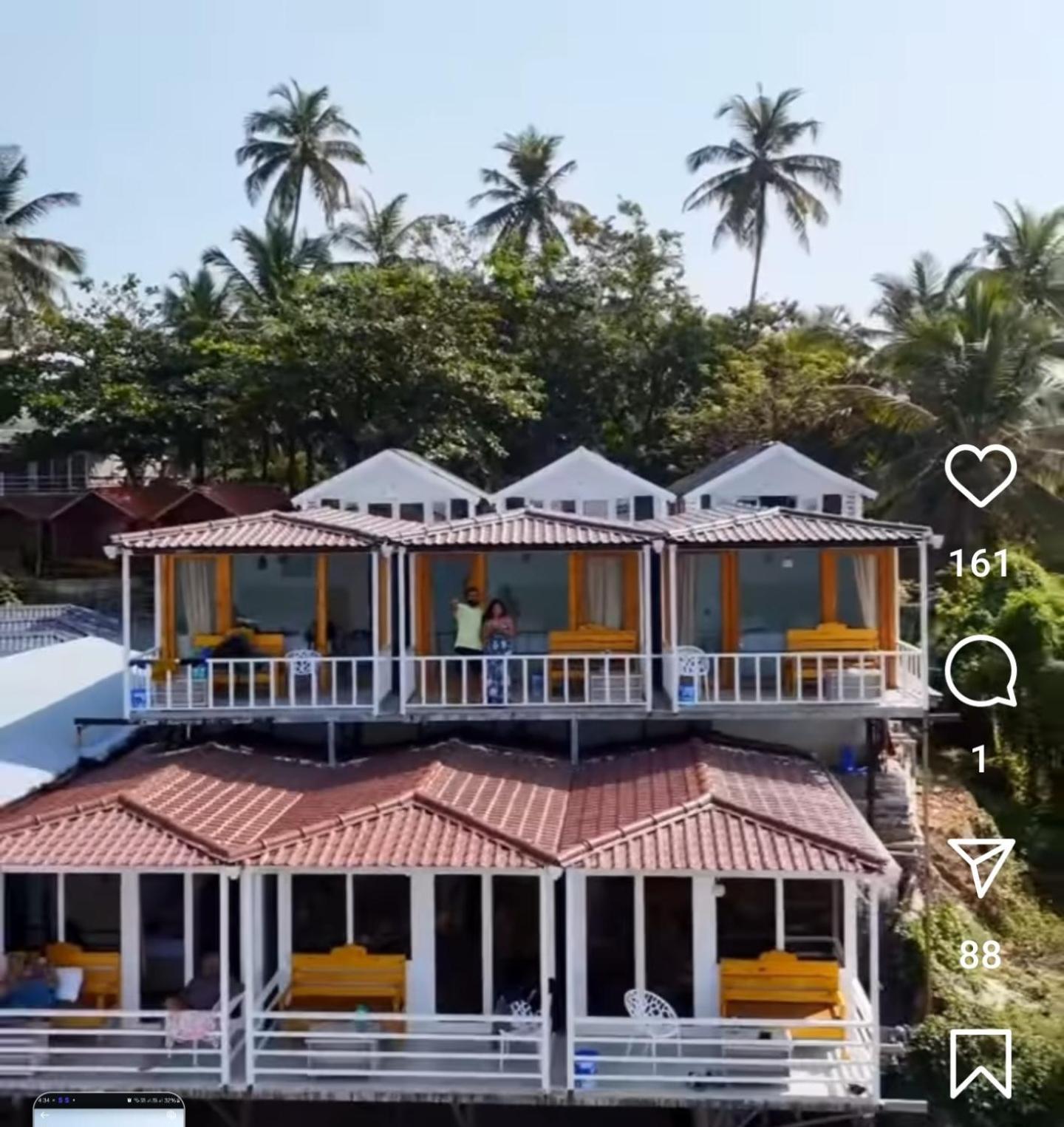Pacific Sunset View Palolem Hotel Екстериор снимка